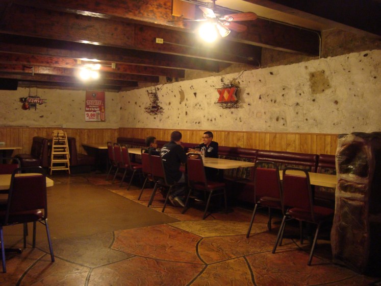 The Hideout, one of my Grandfather's haunts, is a modest place with good food.