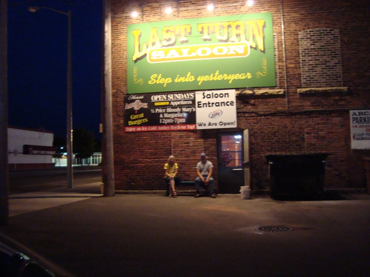 The Last Turn Saloon in Brainerd, Minn. Can't wait to show a Mainer this awesome watering hole. Photo by Charish Badzinski.