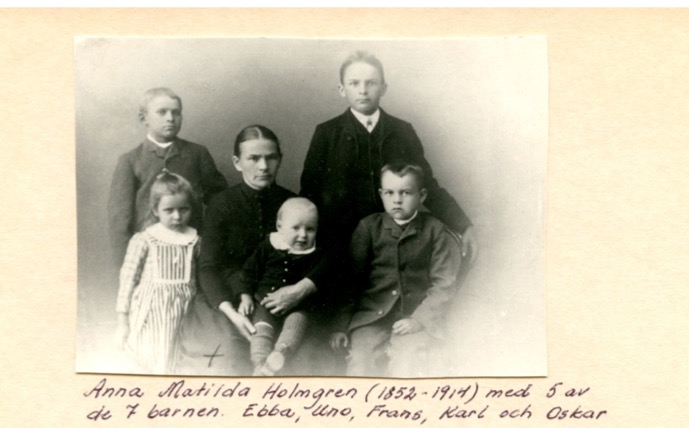 Anna Matilda with children