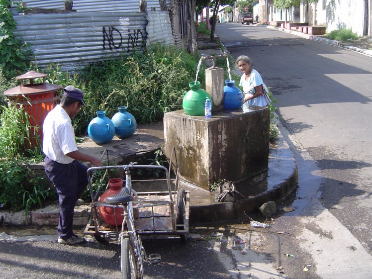 getting water Armenia 2