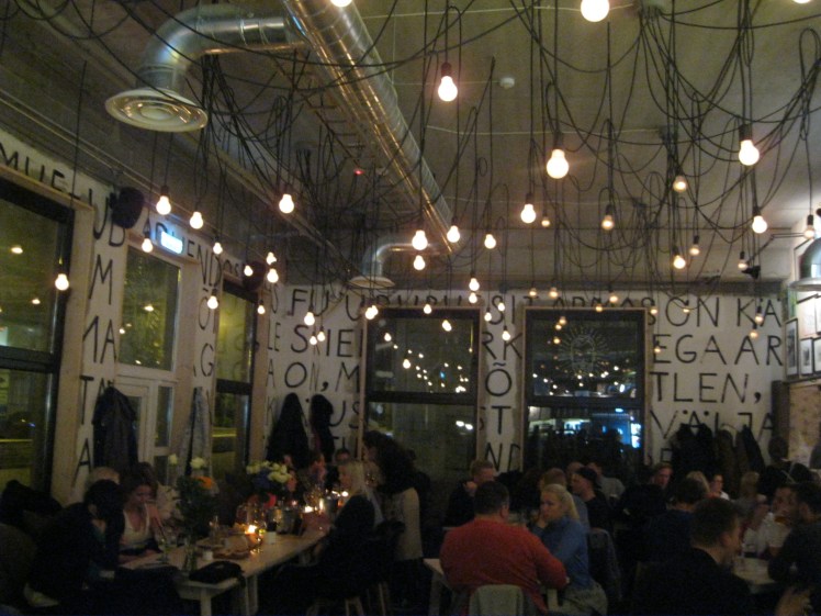 The interior of St. Vitus in Tallinn, Estonia. Photo by Charish Badzinski.