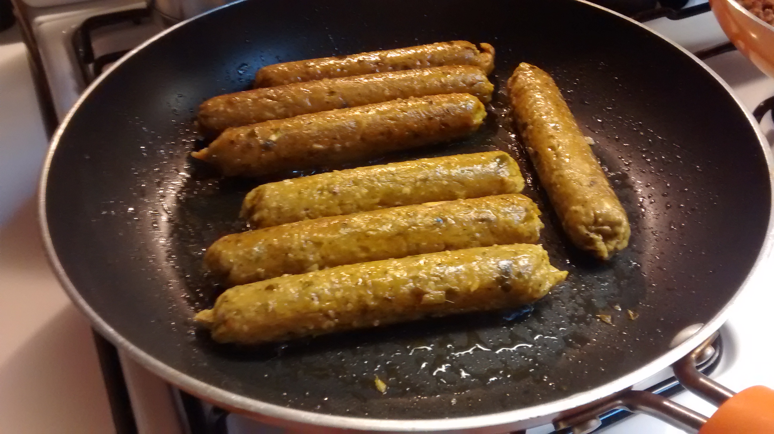 Vegan Sai Ua, or Chiang Mai sausages