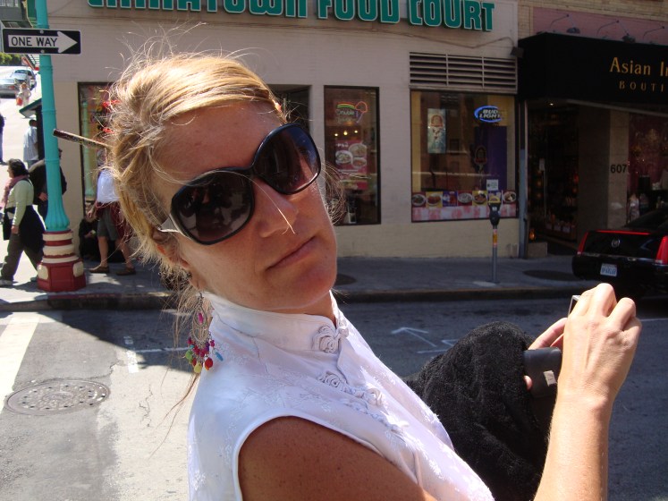 Kelly in chinatown sf