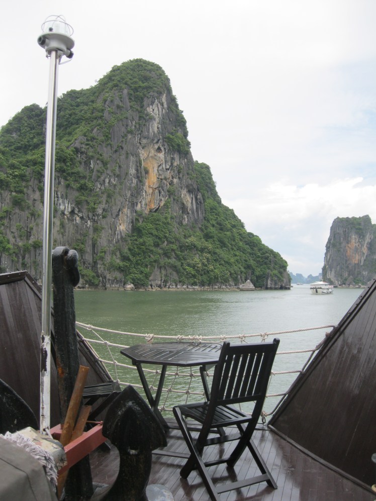 Treasure Junk cruise in Halong Bay, Vietnam
