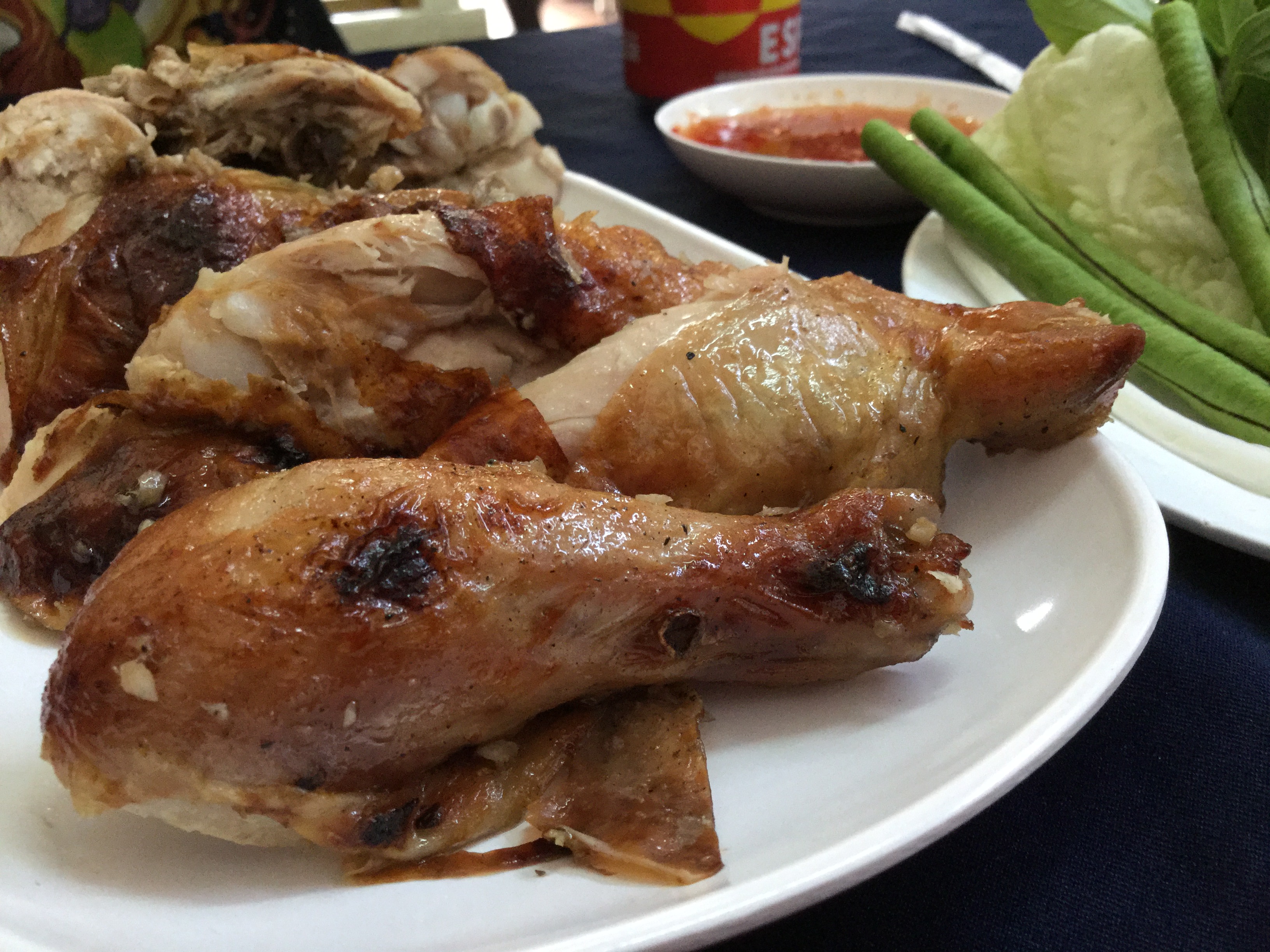 Chicken at SP Chicken in Chiang Mai