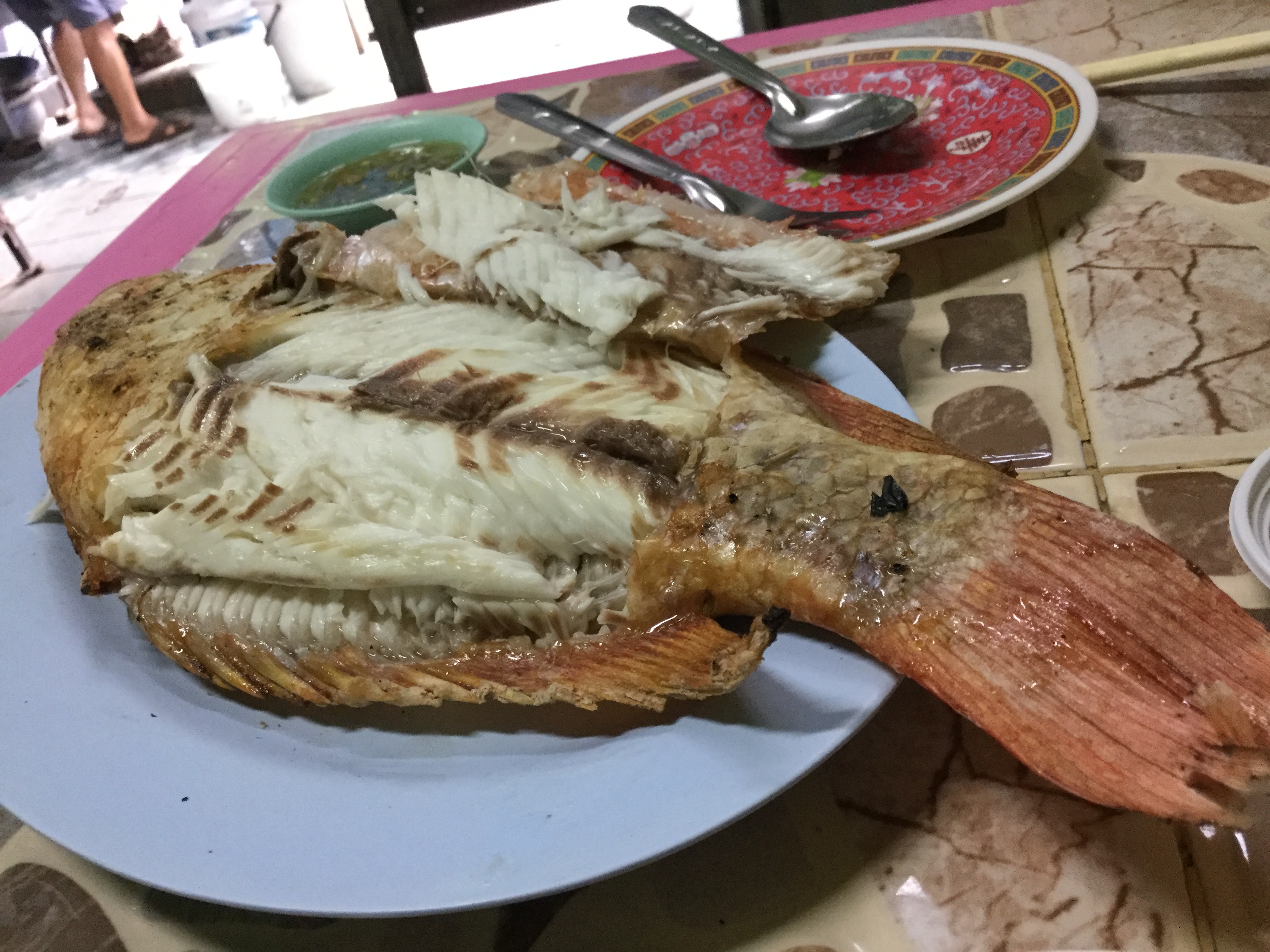 Grilled Fish at Lert Ros