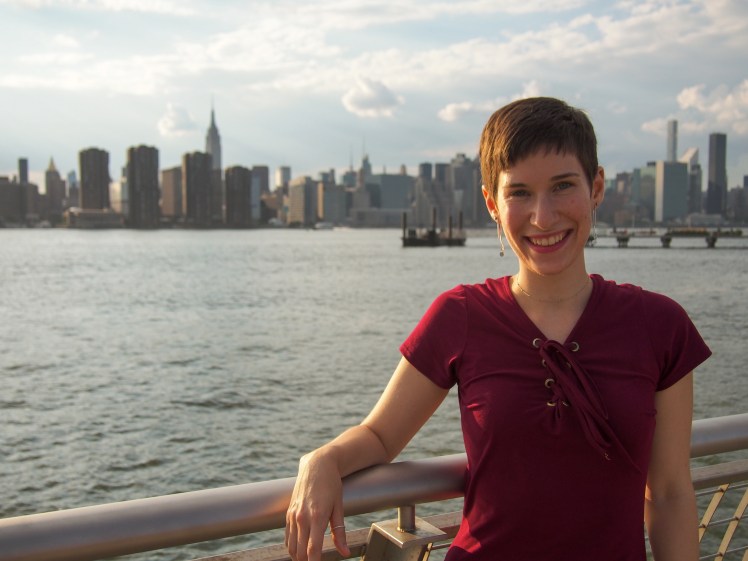 Blogger Alissa Murray in New York