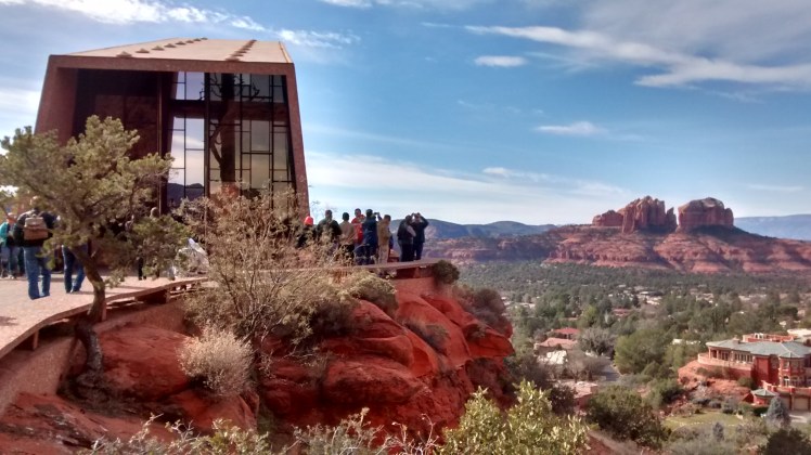 View from the chapel of the Holy Cross in Sedona