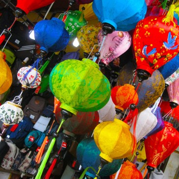 Lanterns in Hoi An. Photo by Charish Badzinski.