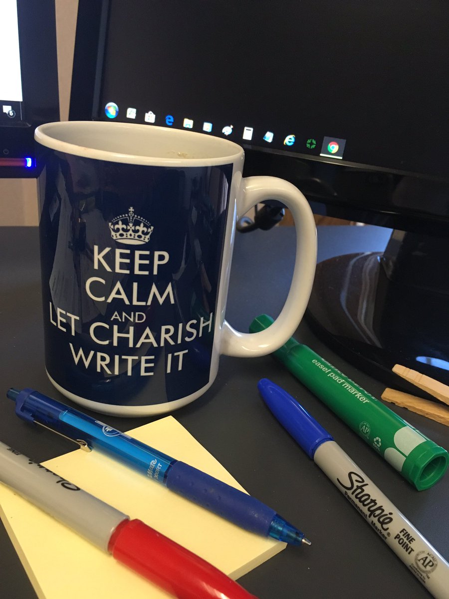 keep calm and let charish write it