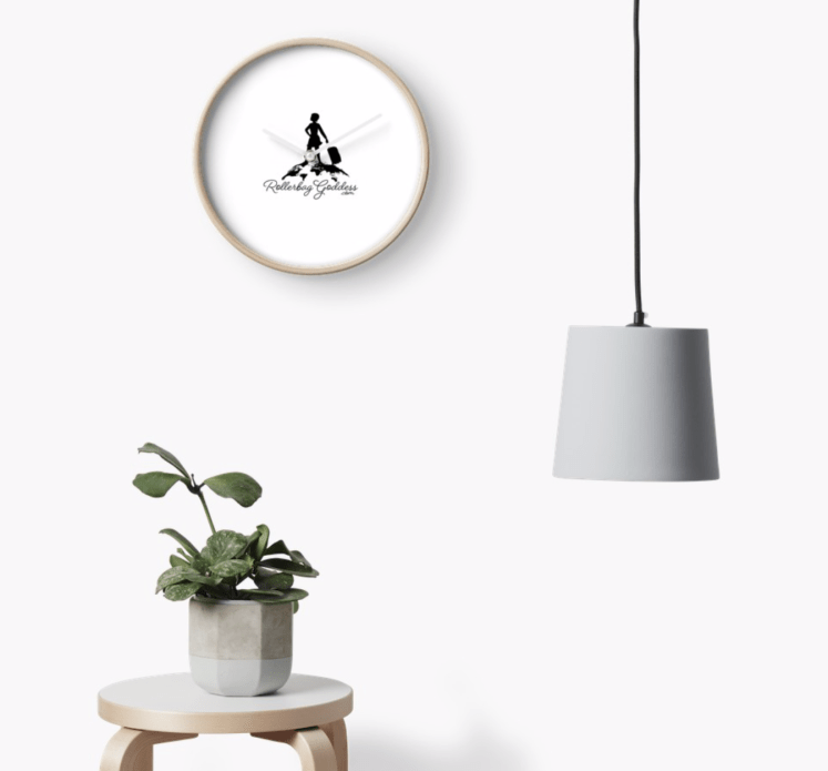 Rollerbag Goddess Clock