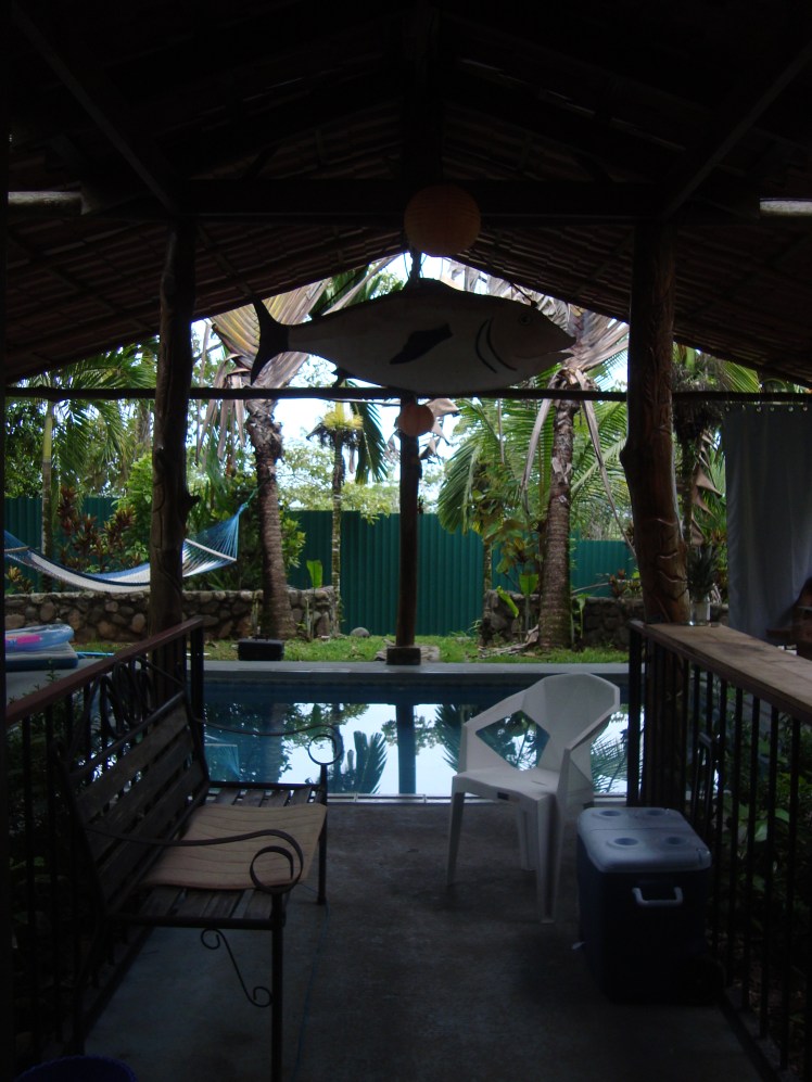 Costa Rica pool and body image