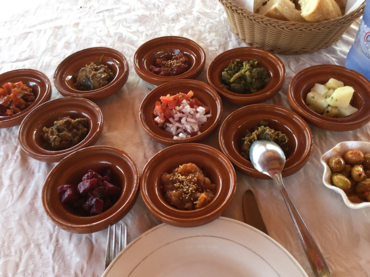 traditional moroccan salads