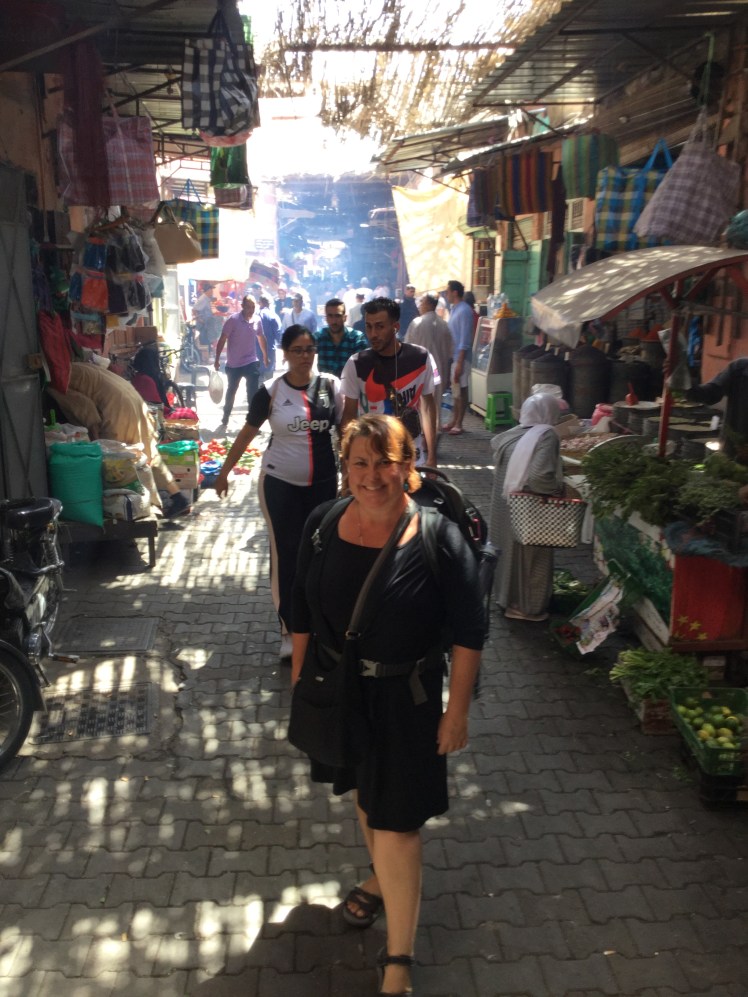 traveler Charish Badzinski in Marrakech